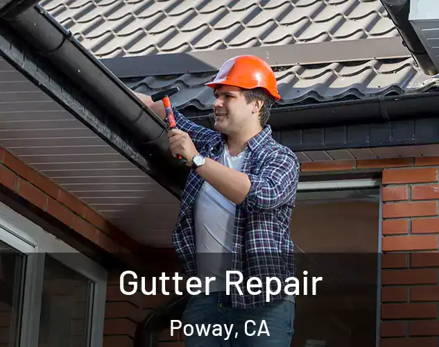  Gutter Repair Poway, CA