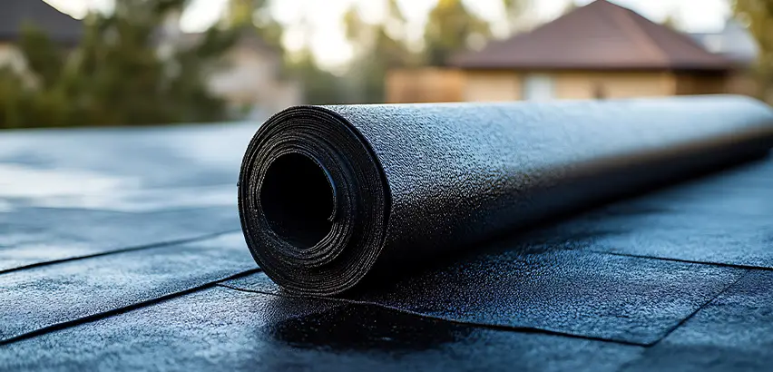 Rubber Flat Roof Replacement in Poway