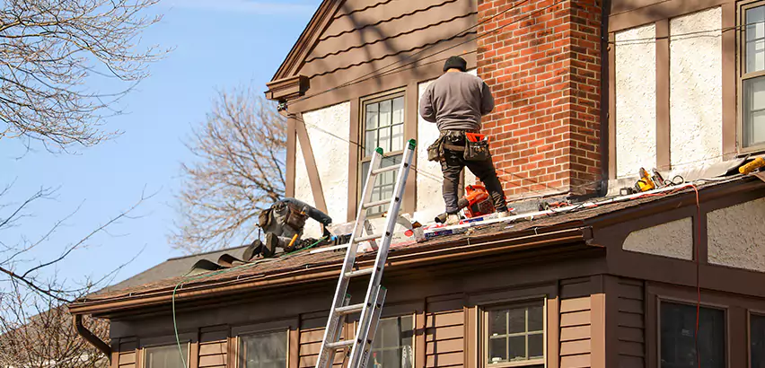 Roof Siding Trim Repair in Poway
