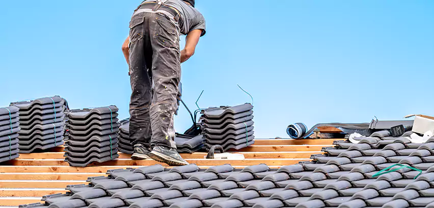 Replacing Tile Roof Underlayment in Poway