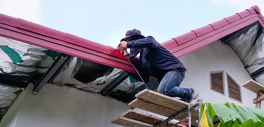 Residential Wind Damage Roof Repair in Poway