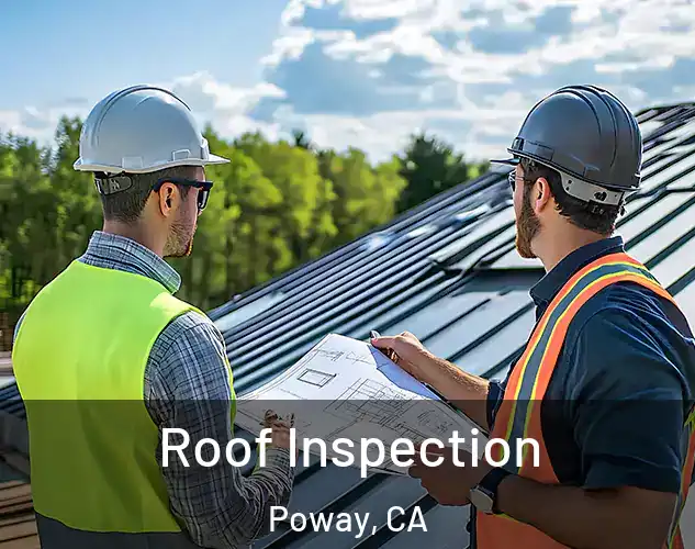  Roof Inspection Poway, CA